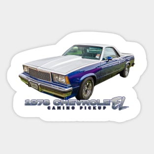 1978 Chevrolet El Camino Pickup Sticker